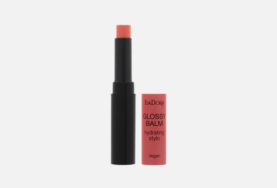 IsaDora Glossy Balm Hydrating Stylo, Sweet Peach - 1.