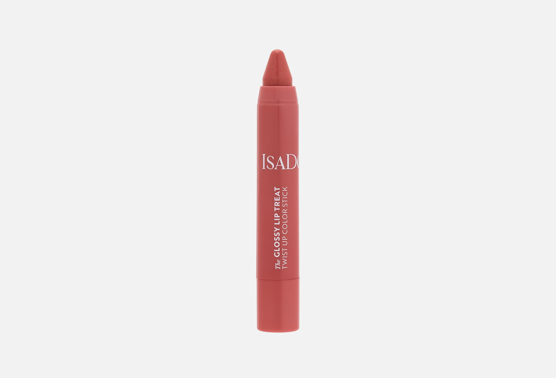 IsaDora Glossy Lip Treat Twist Up Color Stick, Beige Rose - 3.