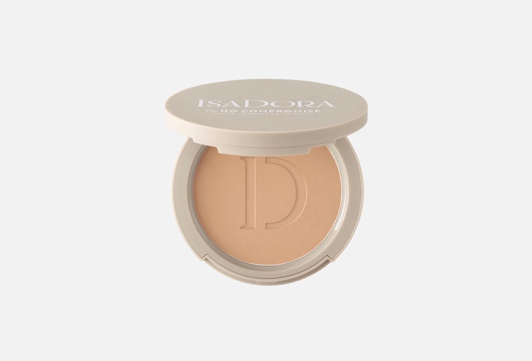 IsaDora No Compromise Matte Longwear Powder, Warm Tan -