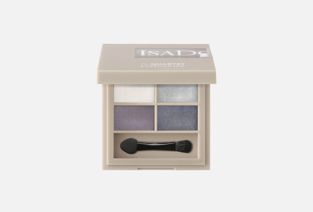 IsaDora The Eyeshadow Quartet, Crystal Mauve - 3.