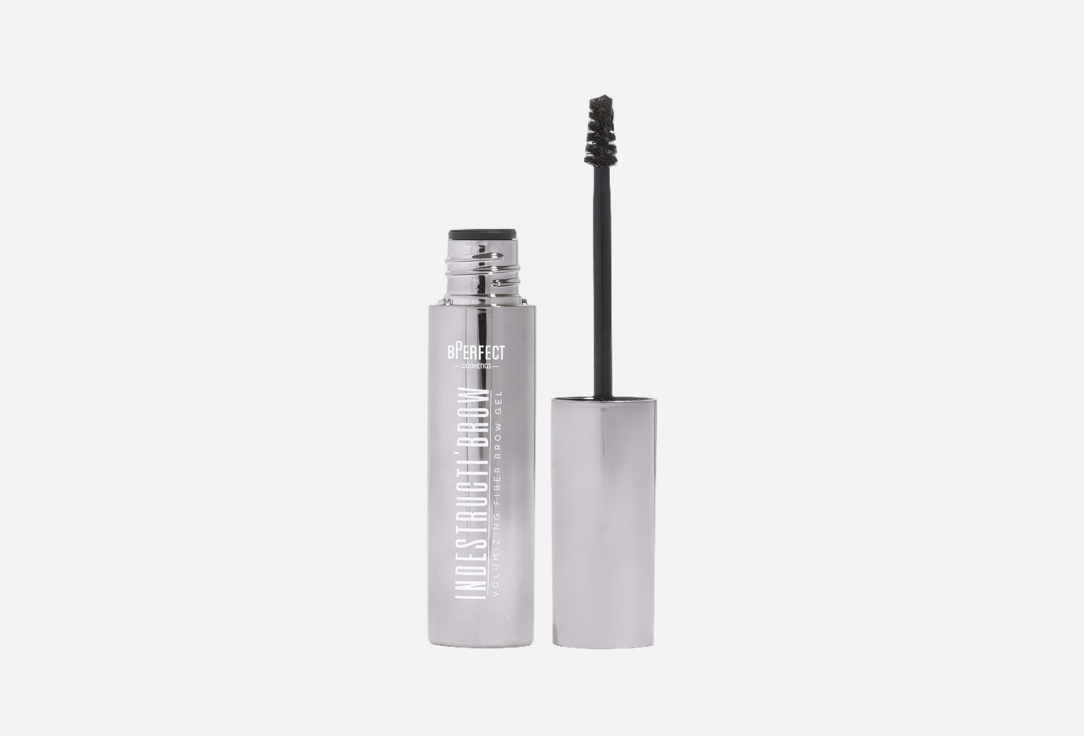 BPERFECT Indestructi'brow Brow Fibergel Mascara, Irid Brown -