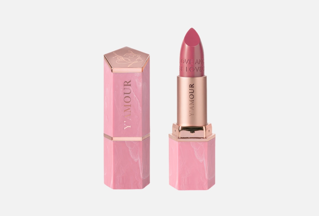 Y'AMOUR Longlasting Satin Lipstick Firenze,