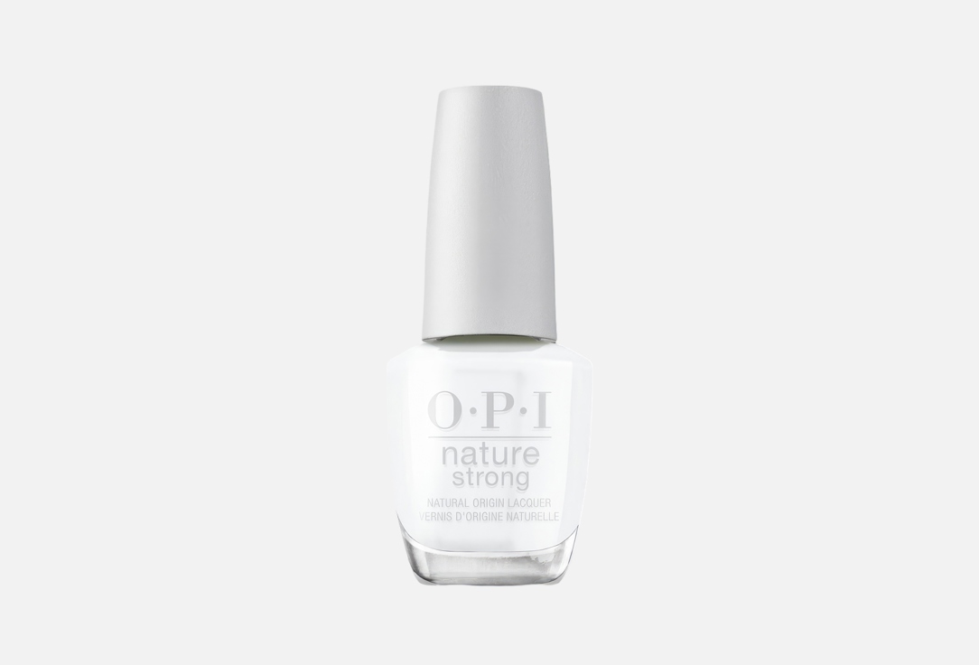 OPI Nature Strong Lacquer - Strong As Shell - White