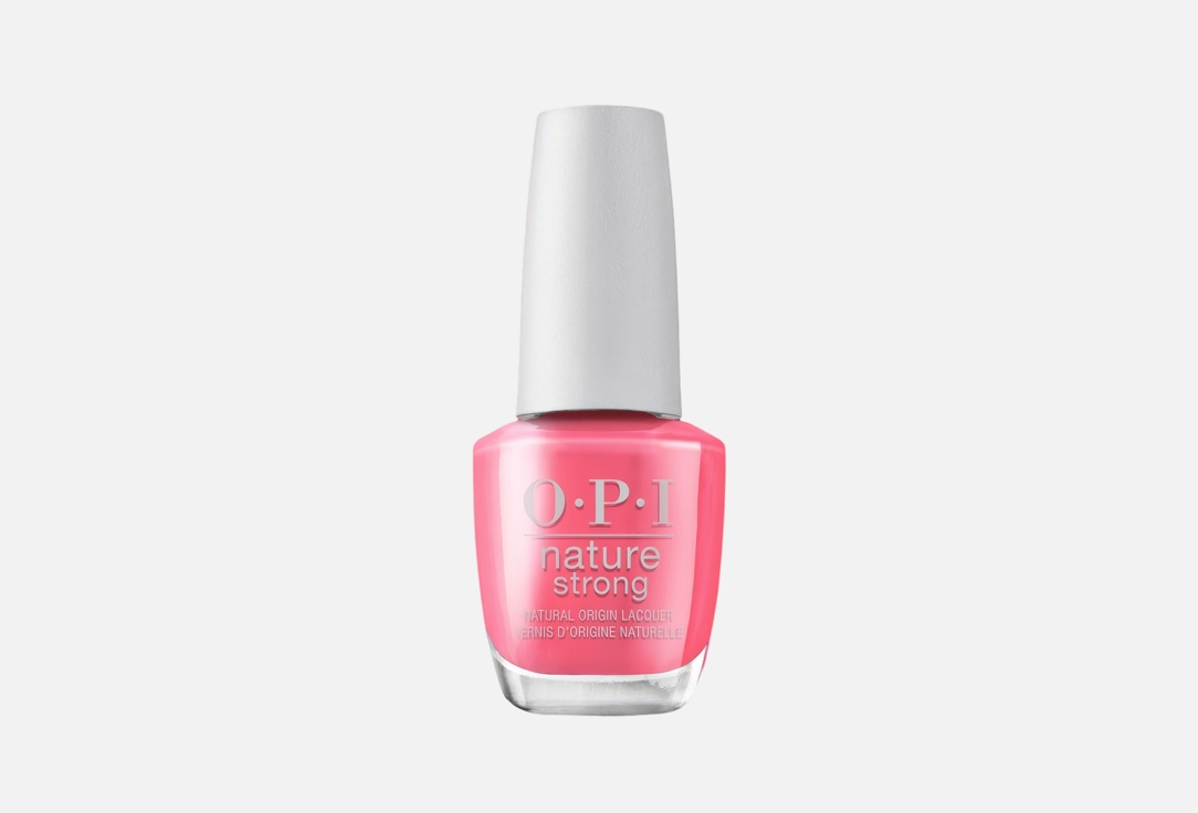 OPI Nature Strong Lacquer - Big Bloom Energy - Pink