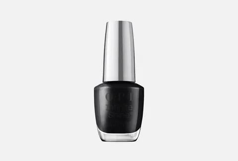 OPI Infinite Shine Long-Wear Lacquer - Lady In Black, Black,