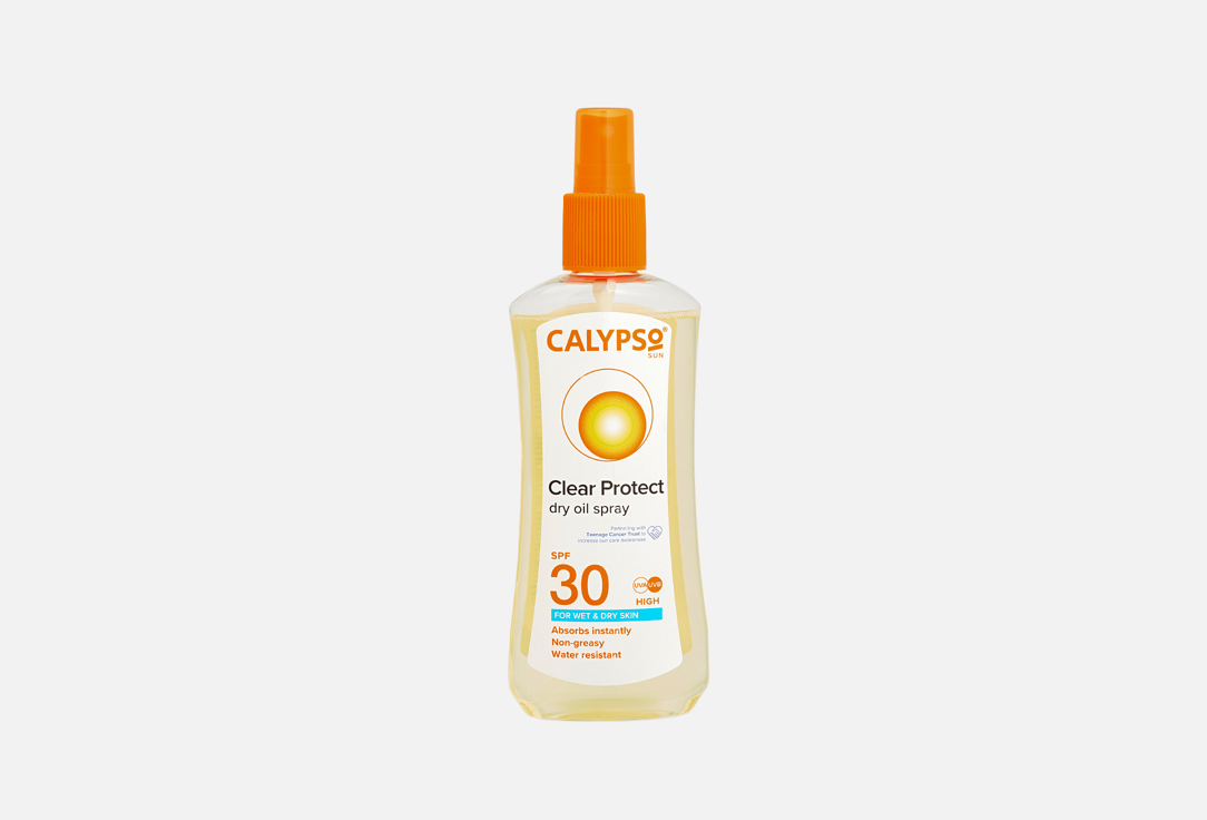 Calypso Wet Skin Dry Oil SPF 30 Spray,