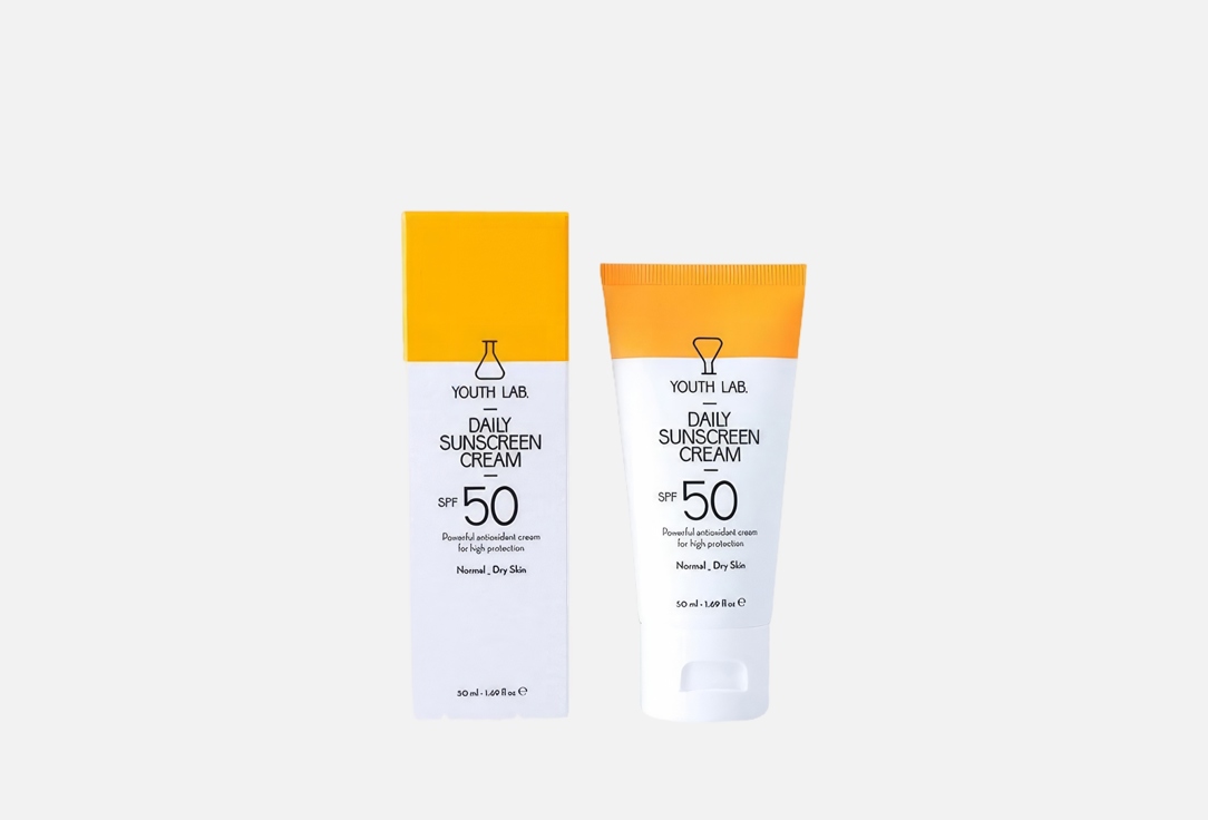 Youth Lab Daily Sunscreen SPF 50 for Normal/Dry Skin,