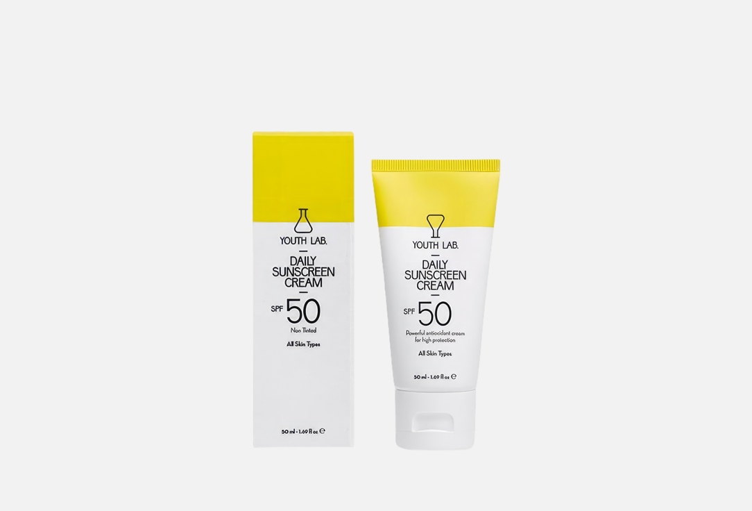 Youth Lab Daily Sunscreen SPF 50 Non-Tinted,