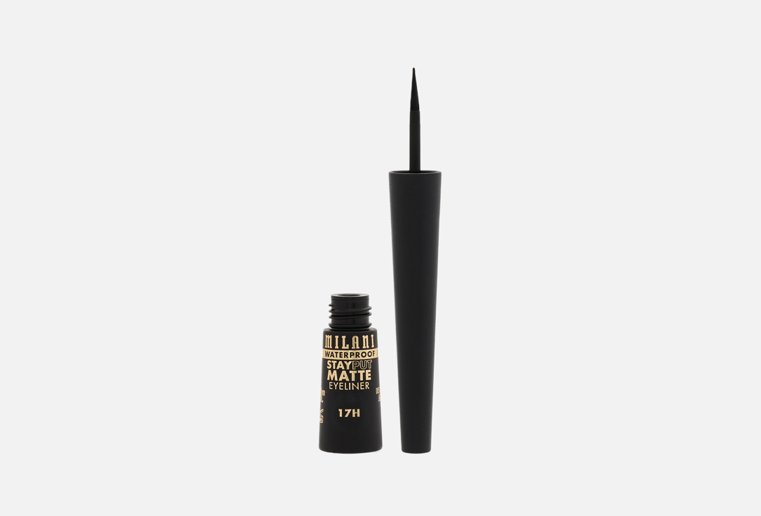 Milani Stay Put Matte Liquid Eyeliner - Black, Waterproof