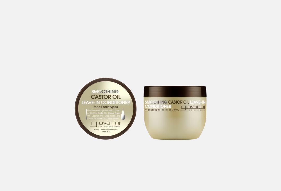 Giovanni Smoothing Castor Oil Leave-In Conditioner