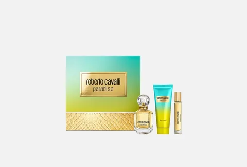 Roberto Cavalli Paradiso Holiday Gift Set (EDP 75ml + Body Lotion 100ml + Purse Spray 15ml)