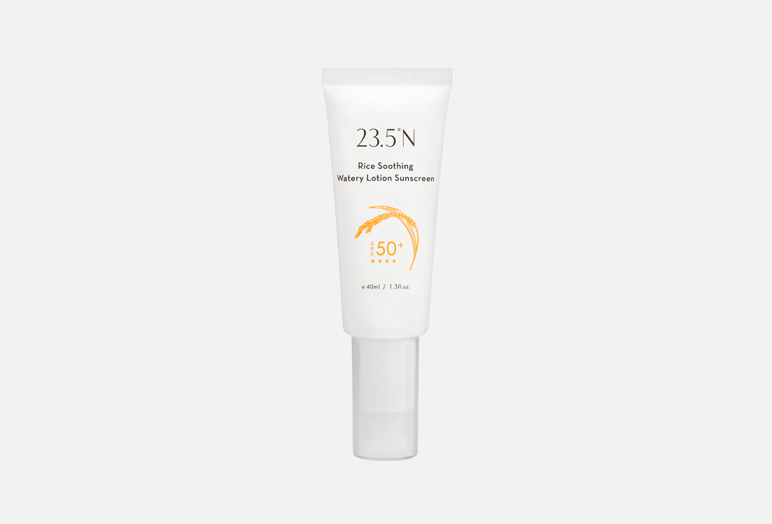 23.5°N Rice Soothing Watery Lotion Sunscreen, SPF50+,