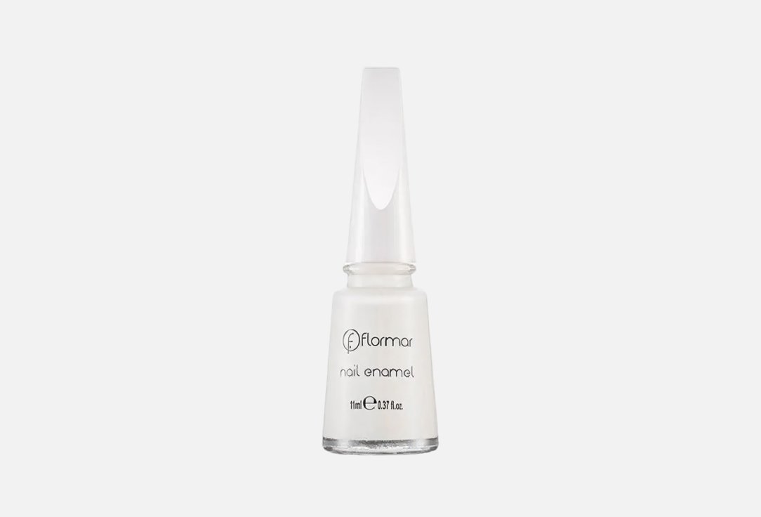 Flormar NAIL ENAMEL - 310 SNOW WHITE