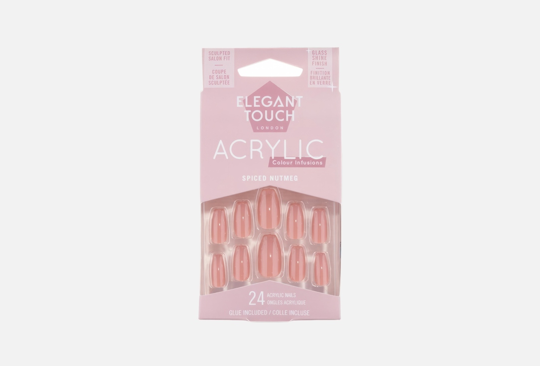 ELEGANT TOUCH Colour Acrylic Spiced Nutmeg