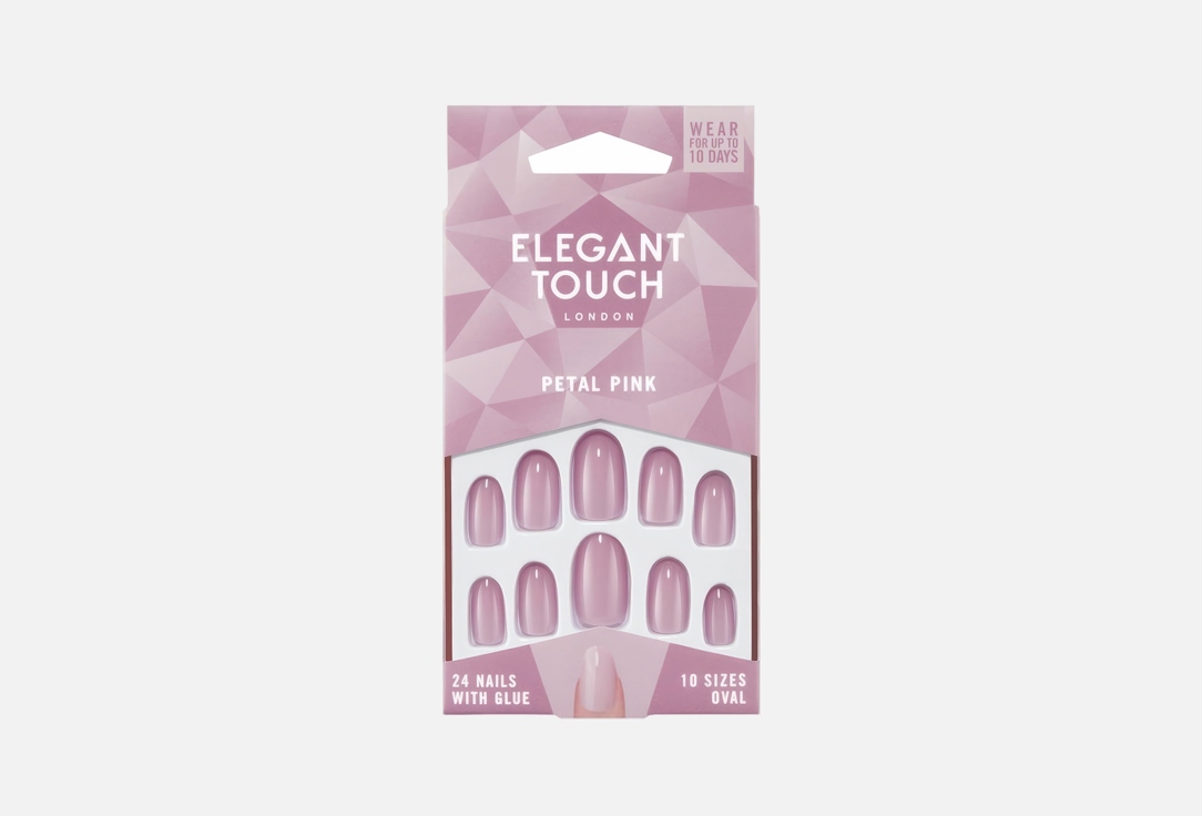 ELEGANT TOUCH Colour Nails - Petal Pink