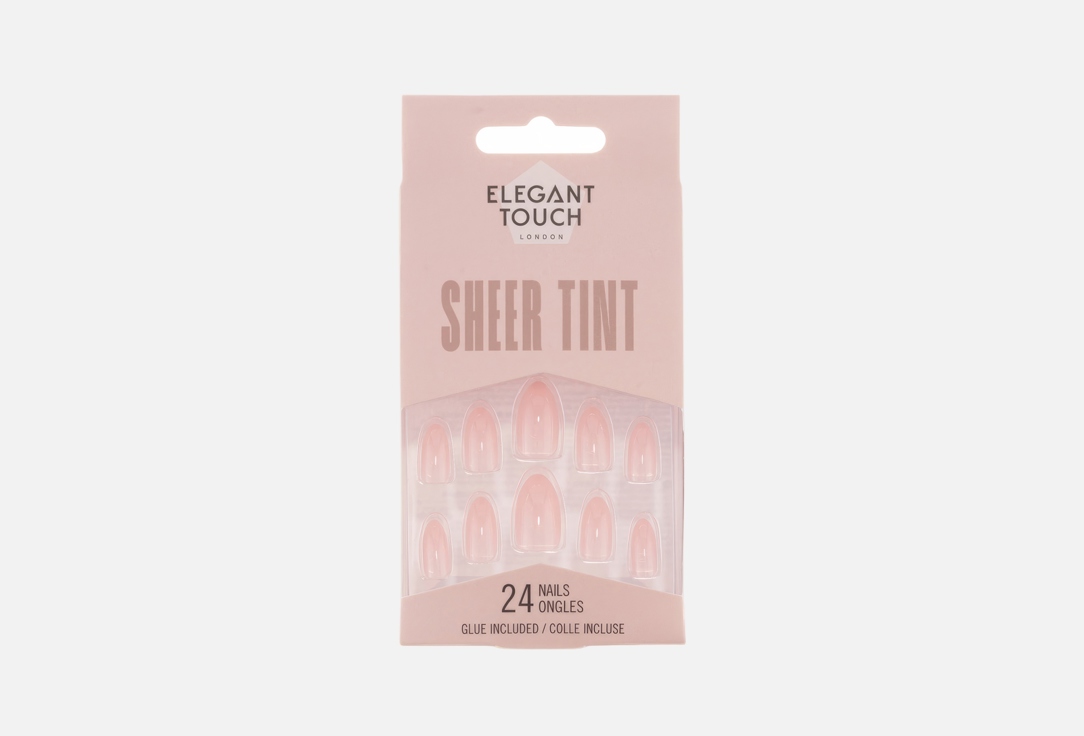 ELEGANT TOUCH Sheer Tint Satin Slippers