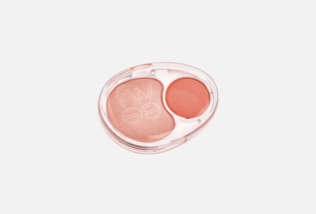 fwee MELLOW DUAL BLUSH CR02 BABY SMILE 7,