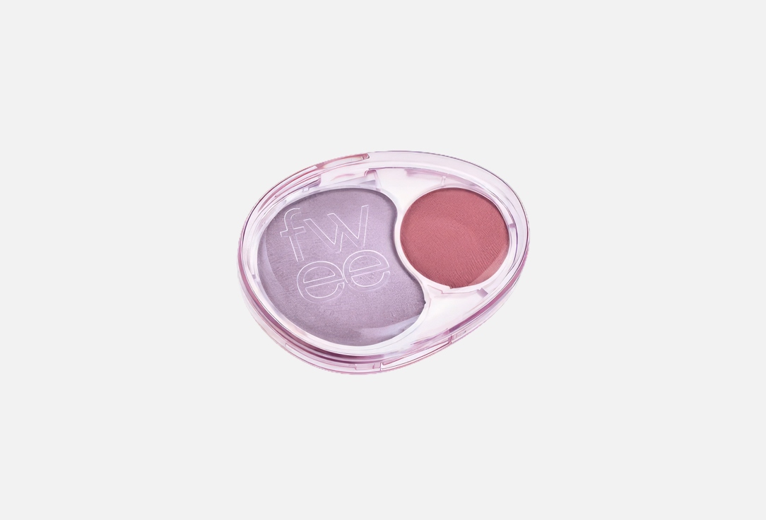fwee MELLOW DUAL BLUSH MV02 ICY CUPID 7,