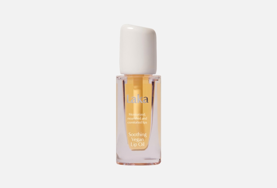 LAKA Soothing Vegan Lip Oil #Nourishing Yellow 4,