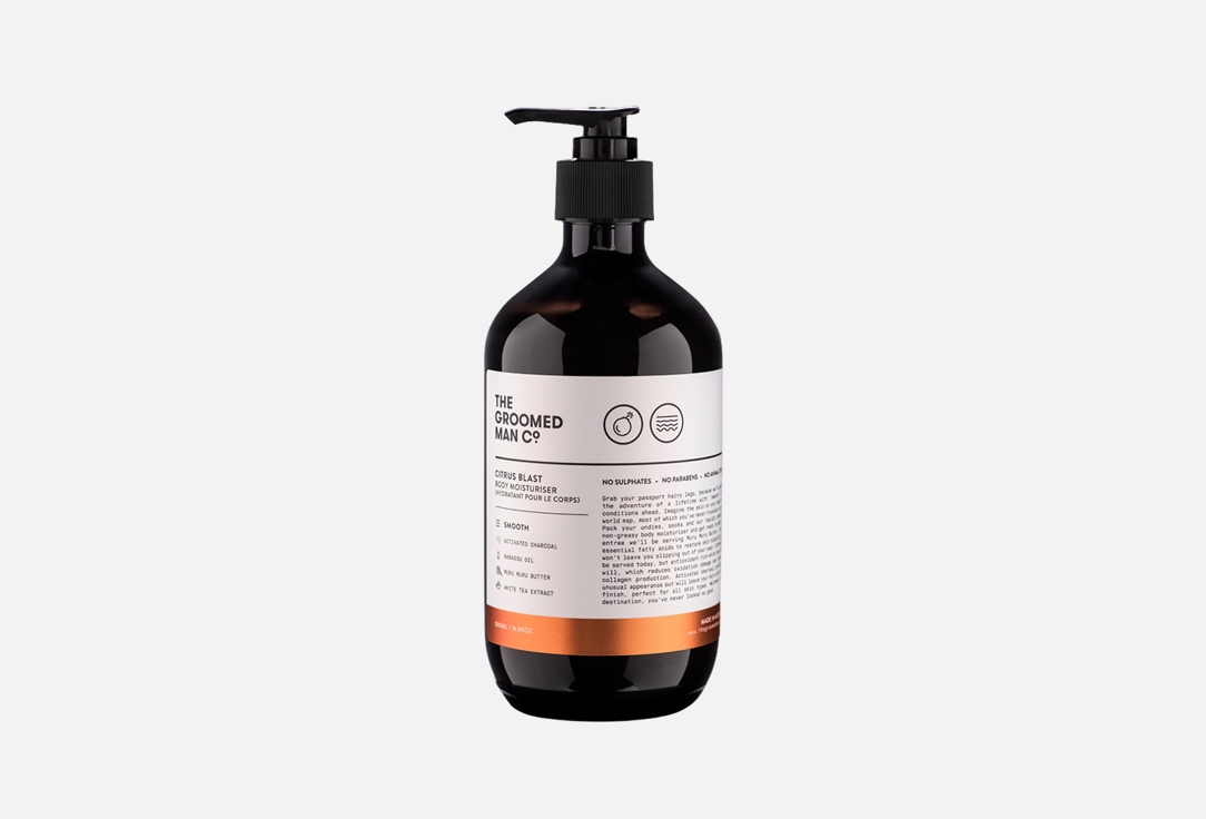 The Groomed Man Co Citrus Blast Body Moisturizer
