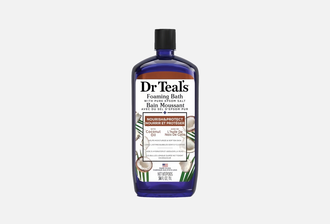 Dr Teal's Coconut Oil Foaming Bath,