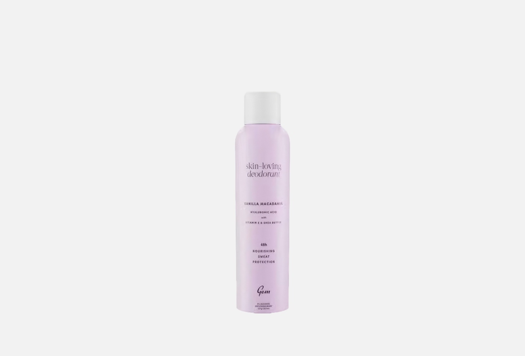 GEM Deodorant, Vanilla Macadamia,