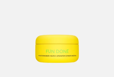 NUDIBRANCHES FUN DONE crispy apple flavor modelling soap