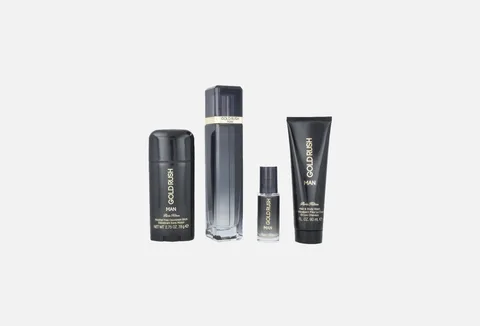 Paris Hilton Gold Rush Gift Set for man EDT100ml+H&B W 90ml+Deo