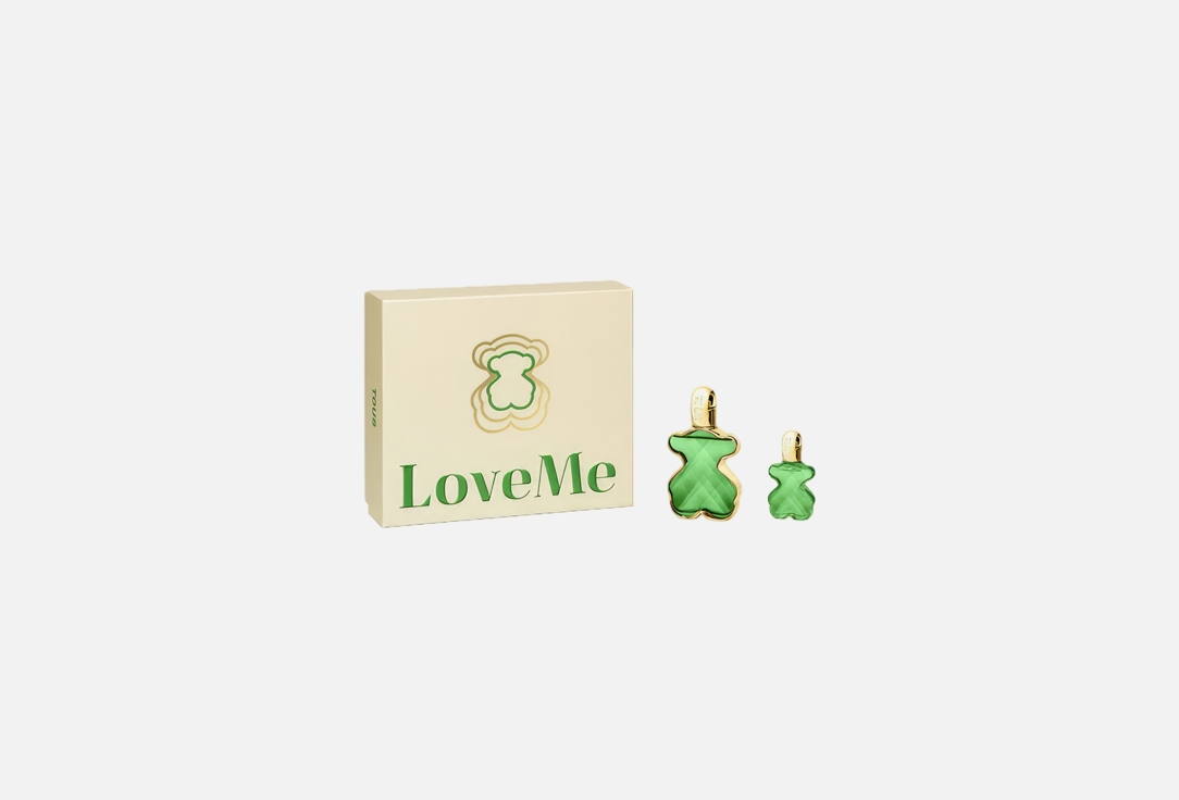 Tous LoveMe The Emerald Elixir Boldness Gift Set EDP+LS