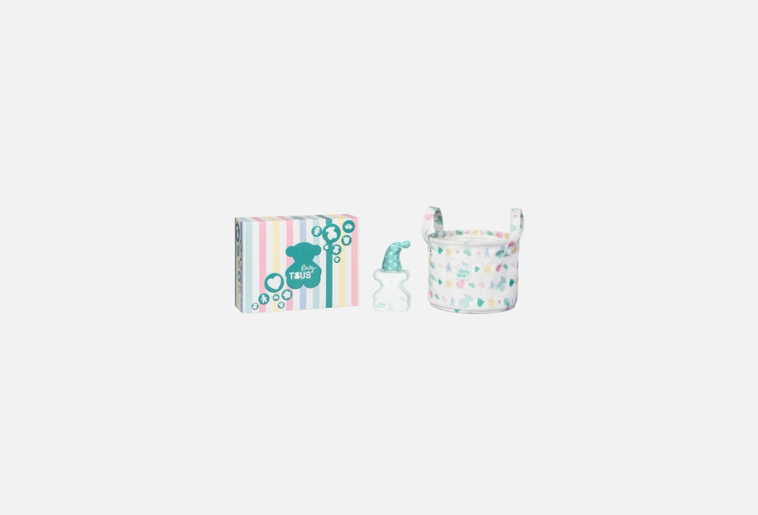 Tous Baby Tous My Bathroom Gift Set EDT100ml+Basket