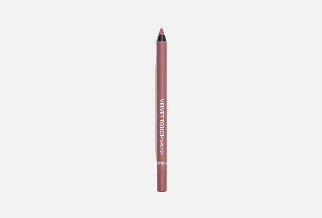 GOSH Velvet Touch Lipliner Waterproof,002 Antique Rose, 1.
