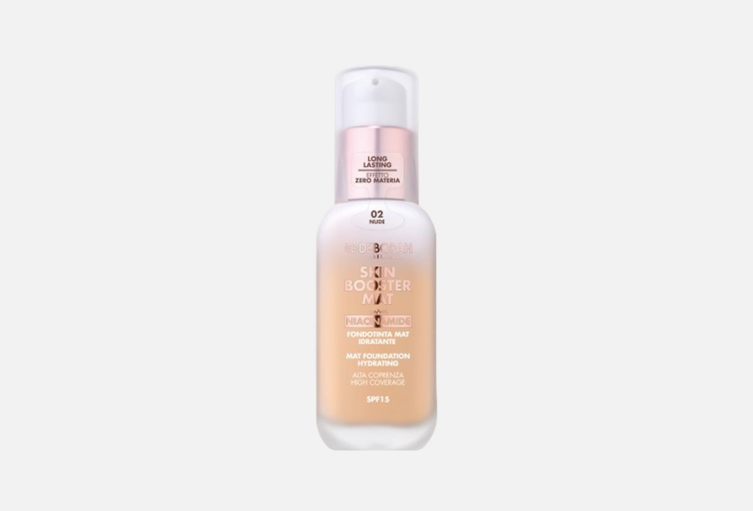 DEBORAH SKIN BOOSTER MAT FOUNDATION HYDRATING - 02 - NUDE