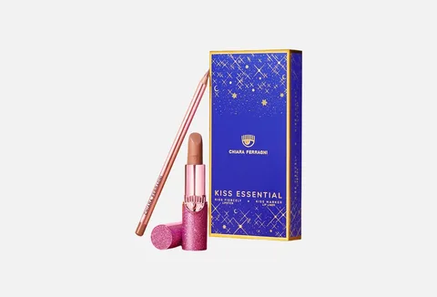 CHIARA FERRAGNI LIP KIT - KISS ESSENTIAL 09 4.