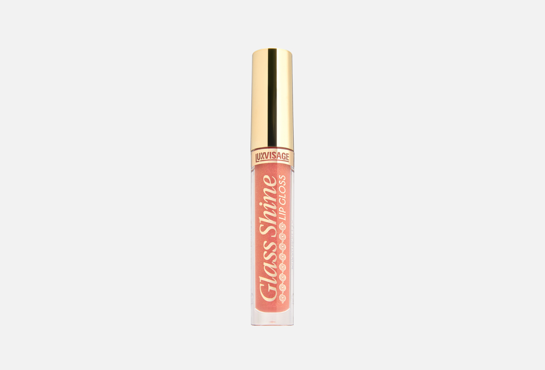 LUXVISAGE Glass Shine Lip Gloss in Shade 25 Spicy Rose, 2.