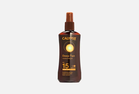 Calypso Deep Tanning Oil Spray SPF 15,
