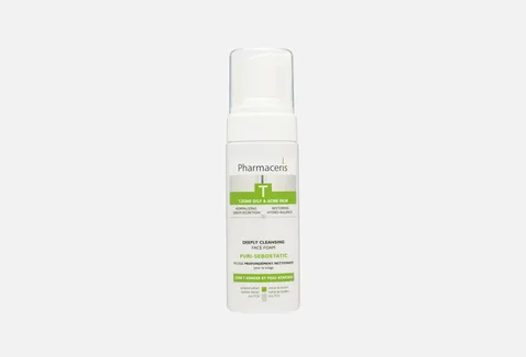 PHARMACERIS Puri-Sebostatic Deeply Cleansing Foam