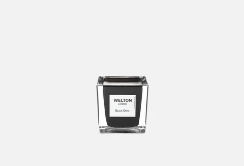 Welton London Black Onyx Candle,