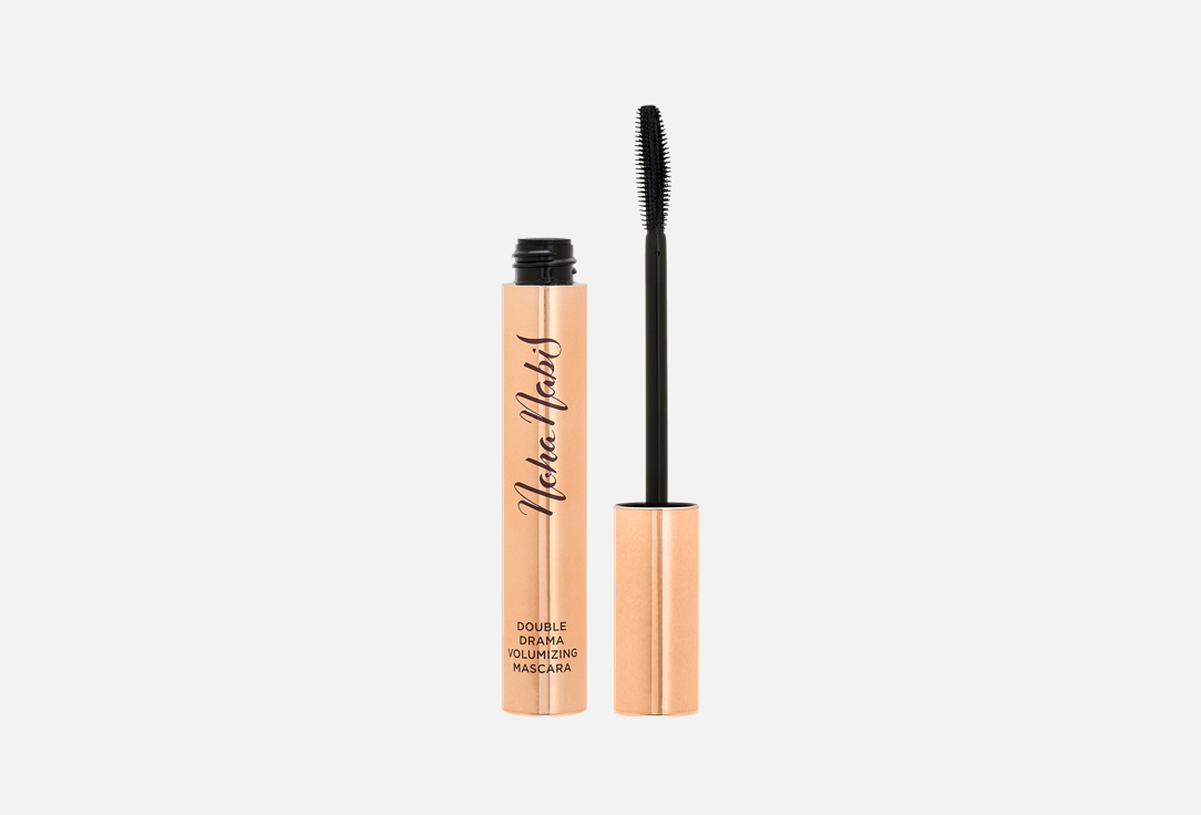 Noha Nabil Beauty Double Drama Volumizing Mascara Black, 9,