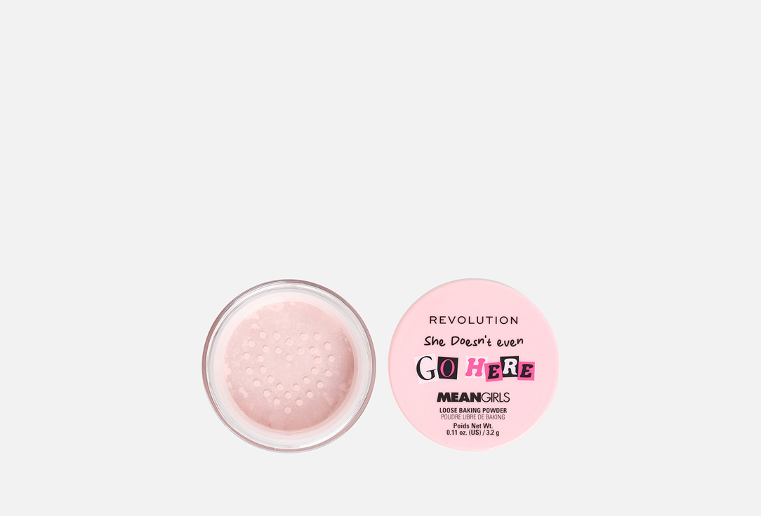 Makeup Revolution Meanx Revolution Cherry Pink Loose Powder,