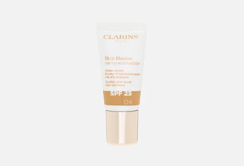 Clarins Skin Illusion Tinted Moisturizer SPF25 Shade 04,