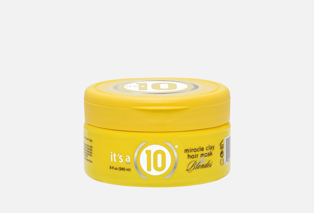 It's a 10 Miracle Clay Mask for Blondes,