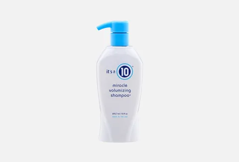 It's a 10 Miracle Volumizing Shampoo, 295.