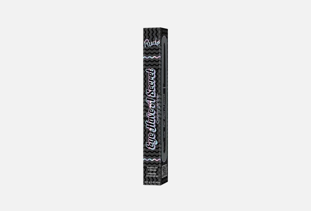 Rude Cosmetics EYE HAVE A SECRET CREAMY GEL LINER - SILENCE