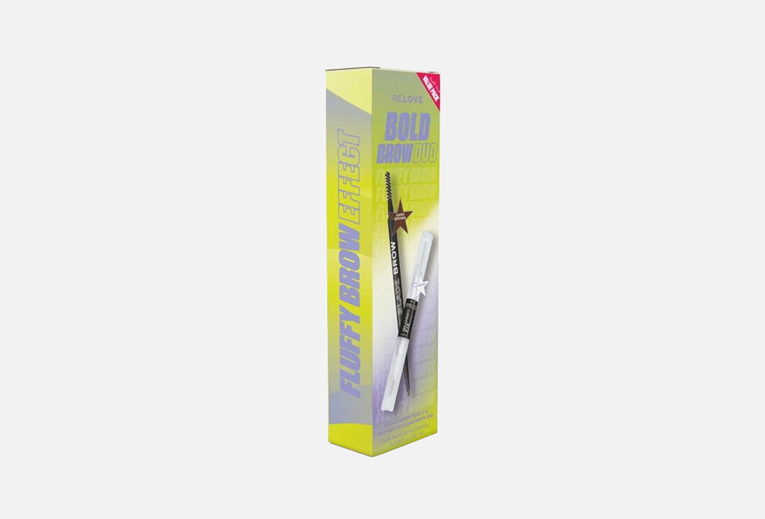 Makeup Revolution Relove Fluffy Brow Styling Duo