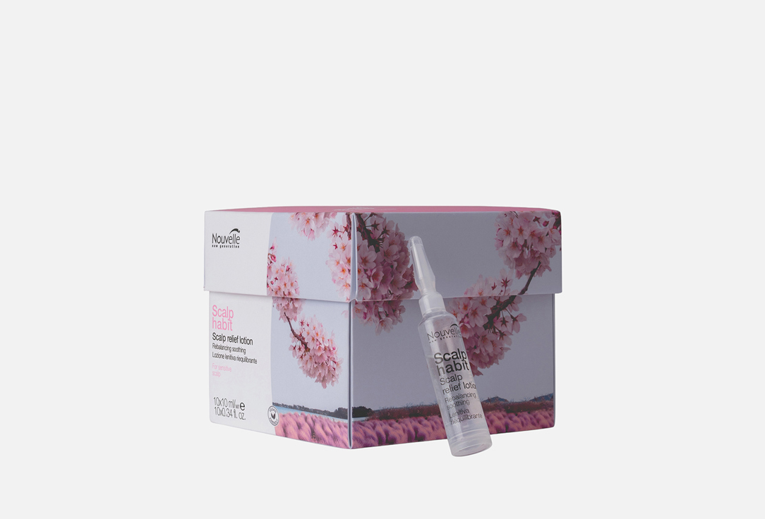 Nouvelle new generation scalp habit, scalp relief lotion 10x10 ml