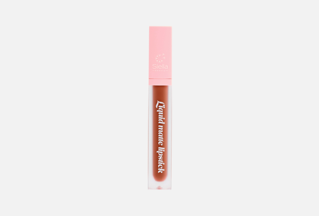 Siella Beauty Liquid Matte Lipstick, Nay,