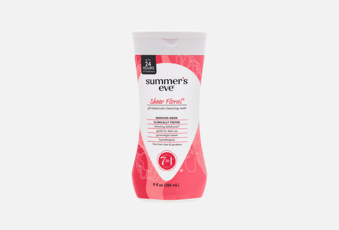 SUMMER'S EVE Sheer Floral Feminine Cleansing Wash
