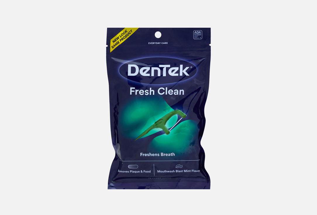 DENTEK Fresh Clean Floss Picks 75 pcs