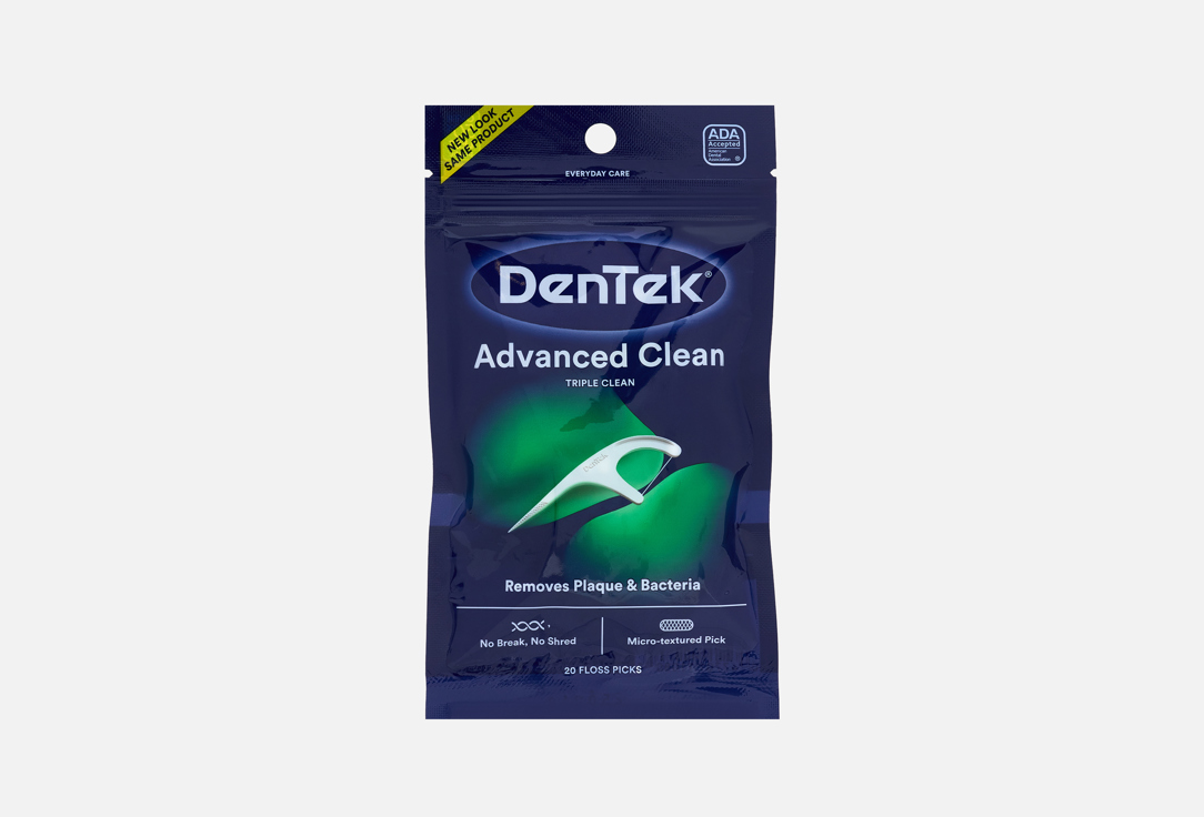 DENTEK Advanced Clean Floss Picks 75 pcs