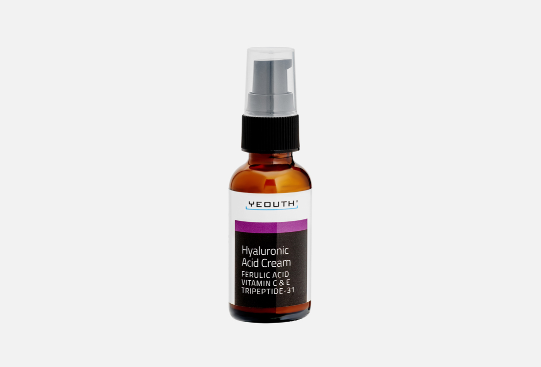 YEOUTH Hyaluronic Acid Cream with Ferulic Acid, Vitamin C & E & Tripeptide-31